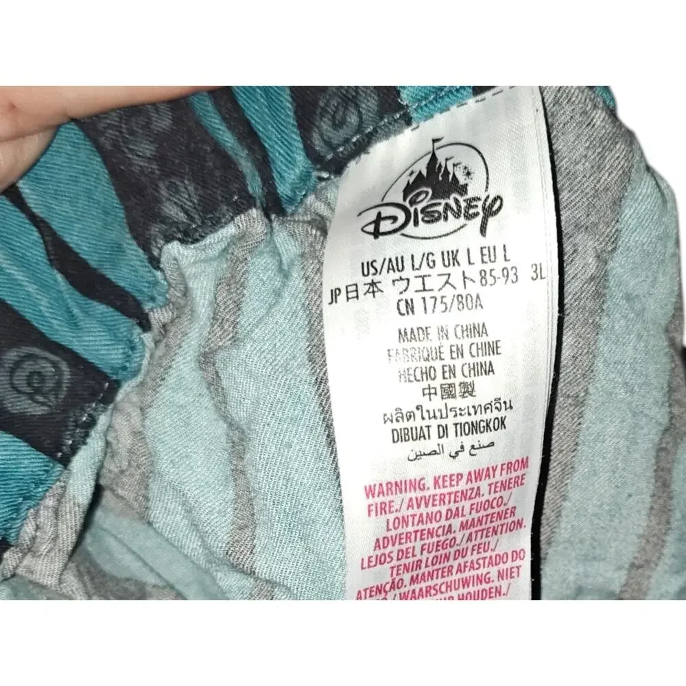 Disney Parks 2022 Halloween The Haunted Mansion Pajama Shorts Size Large - Picture 2 of 2